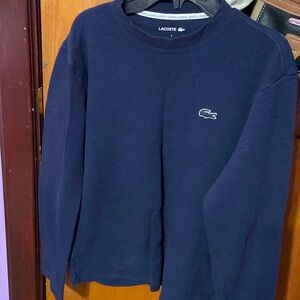 Lacoste wafflenit sweater 💙